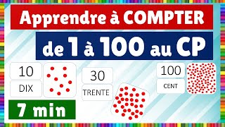 Apprendre à compter 1 a 100 au CP [upl. by Clarinda]