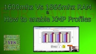 1600mhz vs 1866mhz RAM for GAMING  How to Enable XMP Profiles [upl. by Annael687]