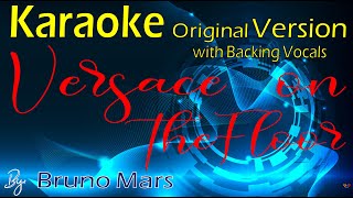 Versace on the Floor karaoke original version with backing vocals by Bruno Mars [upl. by Boland817]