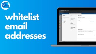 How to add an email address to the safe sender list in Outlook on the web Microsoft 365 [upl. by Nivlem401]