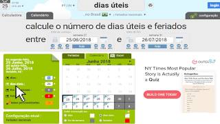 Calculadora De Dias Uteis  Vídeo Explicativo BV Magazine [upl. by Liv420]