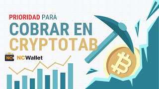 ⛏ Cómo cobrar rápido bitcoin en CryptoTab comprobante BTC [upl. by Giacobo]