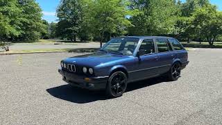 1991 BMW 318i Touring Walk Around Video [upl. by Andreana37]