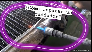 5️⃣ CURSO SOLDADURA DE PLÁSTICO  👨🏻‍🏭Como reparar RADIADOR PINCHADO en casa POLIAMIDA 66☑️ [upl. by Ameen749]