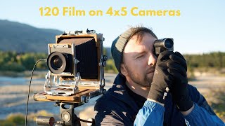 Get more from your large format camera  Taking panoramas on a Horseman 6x12 Back [upl. by Nhoj979]