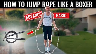 How to Jump Rope Like a BOXER Step by Step  Tony Jeffries [upl. by Airekahs407]