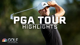 PGA Tour Highlights 2023 RSM Classic Final Round  Golf Channel [upl. by Uhayile604]