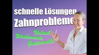 ZAHNKRONE rausgefallen wackelnder MILCHZAHN TIPPS und TRICKS  FRAG ZAHNÄRZTIN Dr Andrea Jacob [upl. by Uthrop630]