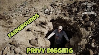 Historic Fairgrounds  Privy Digging for OLD BOTTLES [upl. by Htepsle687]