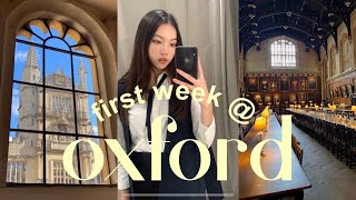 My First Week at Oxford 📚 moving in charity ball studying freshers week [upl. by Mavis]