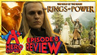 The Rings of Power Season 2 Episode 8 REVIEW  The Balrog Awakens  Sauron vs Galadriel [upl. by Weinreb]