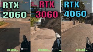 RTX 2060 vs 3060 vs 4060 [upl. by Darahs]