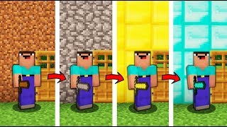 JAK NOOB ZOSTAŁ PRO NOOBEM  MINECRAFT EWOLUCJA [upl. by Eliseo]