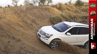 XUV500 AWD Grand Vitara 4x4 Isuzu V Cross Thar Weekend offroading June 2017 [upl. by Heindrick]