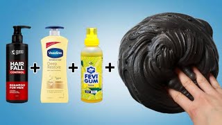 SHAMPOO amp VASELINE SLIME RECIPE🥳 How to make Slime with Beardo Shampoo Fevigum and Vaseline Jelly [upl. by Nelubez]