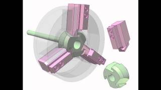 Threejaw selfcentering chuck 3 [upl. by Esyla]