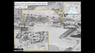 NATO releases satellite imagery showing Russian combat troops inside Ukraine 28 AUG 2014 [upl. by Jarlath675]