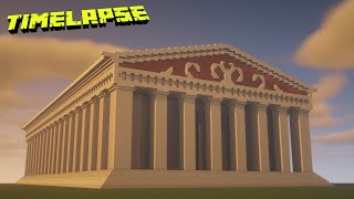 I Built the ParthenonAcropolis in Minecraft  Timelapse [upl. by Horten]