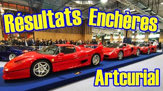 Résultats Enchères Artcurial  Rétromobile 2022  Le marché des Autos de Collection se porte Bien [upl. by Robins]