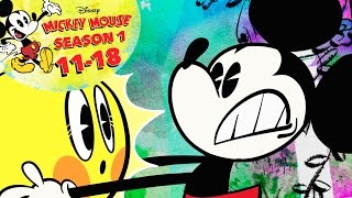 A Mickey Mouse Cartoon  Season 1 Episodes 1118  Disney Shorts [upl. by Minoru]