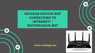 Netgear Router not Connecting to Internet  routerloginnet [upl. by Lareine]