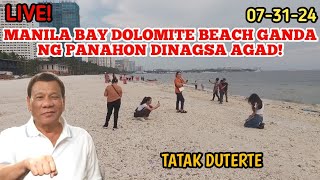 LIVE MANILA BAY DOLOMITE BEACH GANDA NG PANAHON DINAGSA AGAD TATAK DUTERTE [upl. by Armillda182]