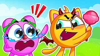 This is My Lollipop  Yummy Colorful Candy 🍭 Lollipops More Funny Cartoons by 4 Friends [upl. by Pearman]