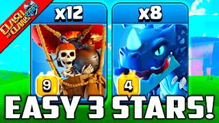 UNSTOPPABLE ELECTRO DRAGON ATTACK  TH 13 War Strategy  Clash of Clans 2021 [upl. by Hamel]