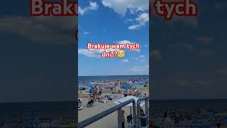 Brakuje wam tych dni lato2024 wakacje morskaenklawa beach podróże travel morze sarbinowo [upl. by Ynos670]