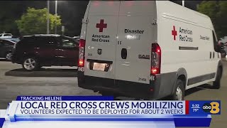 Virginia Red Cross volunteers head to Florida as Hurricane Helene approaches [upl. by Dnomhcir136]