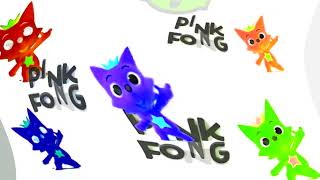 5 Colored Pinkfong Logo Effects Remix 2021 Inverted V2 [upl. by Nylyrehc1]