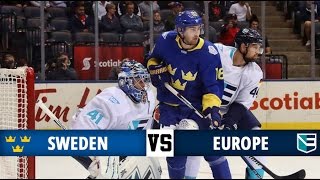 Sweden vs Europe Highlights  World Cup of Hockey 2016  Overtime 25916 [upl. by Atinwahs]