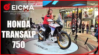 2023  Honda Transalp  EICMA 2022 [upl. by Aroz]