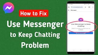 How to Remove Use Messenger to Keep Chatting [upl. by Oneil622]