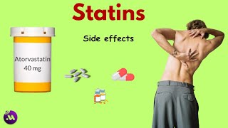 Atorvastatin amp Rosuvastatin  Side effects and dangers of Statins [upl. by Saudra816]