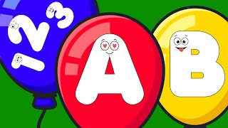 Best Learn ABC123 and more  Preschool Learning Videos For 3 Year Olds  abc phonicsong [upl. by Nnylylloh243]