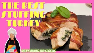 THE BEST STUFFING FOR TURKEY RELLENO PARA PAVO  RECETA FACIL [upl. by Lyford]