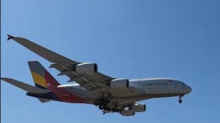 LAX Plane Spotting  Arriving and Departing Flights  August 17 2022 [upl. by Eidolem]