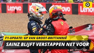 F1update Verstappen maalt niet om boegeroep op Silverstone primeur voor Sainz [upl. by Ahsineg]