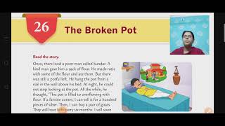 English grammar Class 4Reading ComprehensionThe Broken PotPart 1 [upl. by Tenaej]