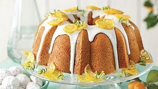 How To Make LemonLime Pound Cake  Southern Living [upl. by Robbert406]