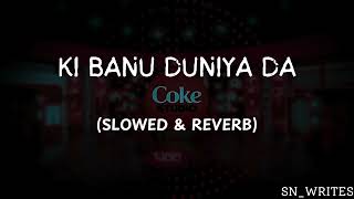 𝙆𝙄 𝘽𝘼𝙉𝙐 𝘿𝙐𝙉𝙄𝙔𝘼 𝘿𝘼  COKE STUDIO  SLOWED amp REVERB  JATINDER SHAH amp DILJIT DOSANJH  SNWRITES MTV [upl. by Inafit]