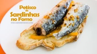 Petisco de Sardinhas no Forno [upl. by Ximena18]