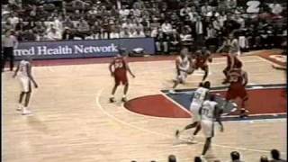 Jerry Stackhouse Dunks on 2 Guys [upl. by Thorwald]