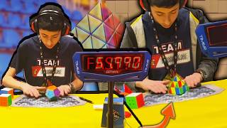 I Competed at the UK RUBIKS CUBE CHAMPIONSHIP 2023 [upl. by Kellia]