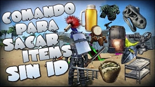 Comando para sacar Items sin ID PS4 y XBOX ARK Survival Evolved [upl. by Telimay]