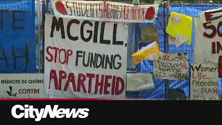 Montreals McGill University ends negotiations with encampment members [upl. by Asirrom609]