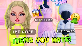 How To Style ITEMS YOU HATE in Dress To impress DTI on Roblox [upl. by Sergo401]