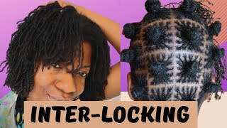 INTERLOCKING METHODS  Starter Locs  Different Point Rotation And Which one I Use on my microlocs [upl. by Ansilme288]