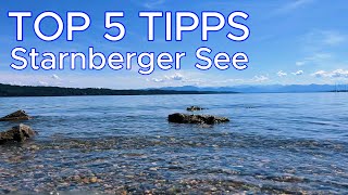 TOP 5  Starnberger See  4K  Bayern  Ausflugstipps [upl. by Enoed564]